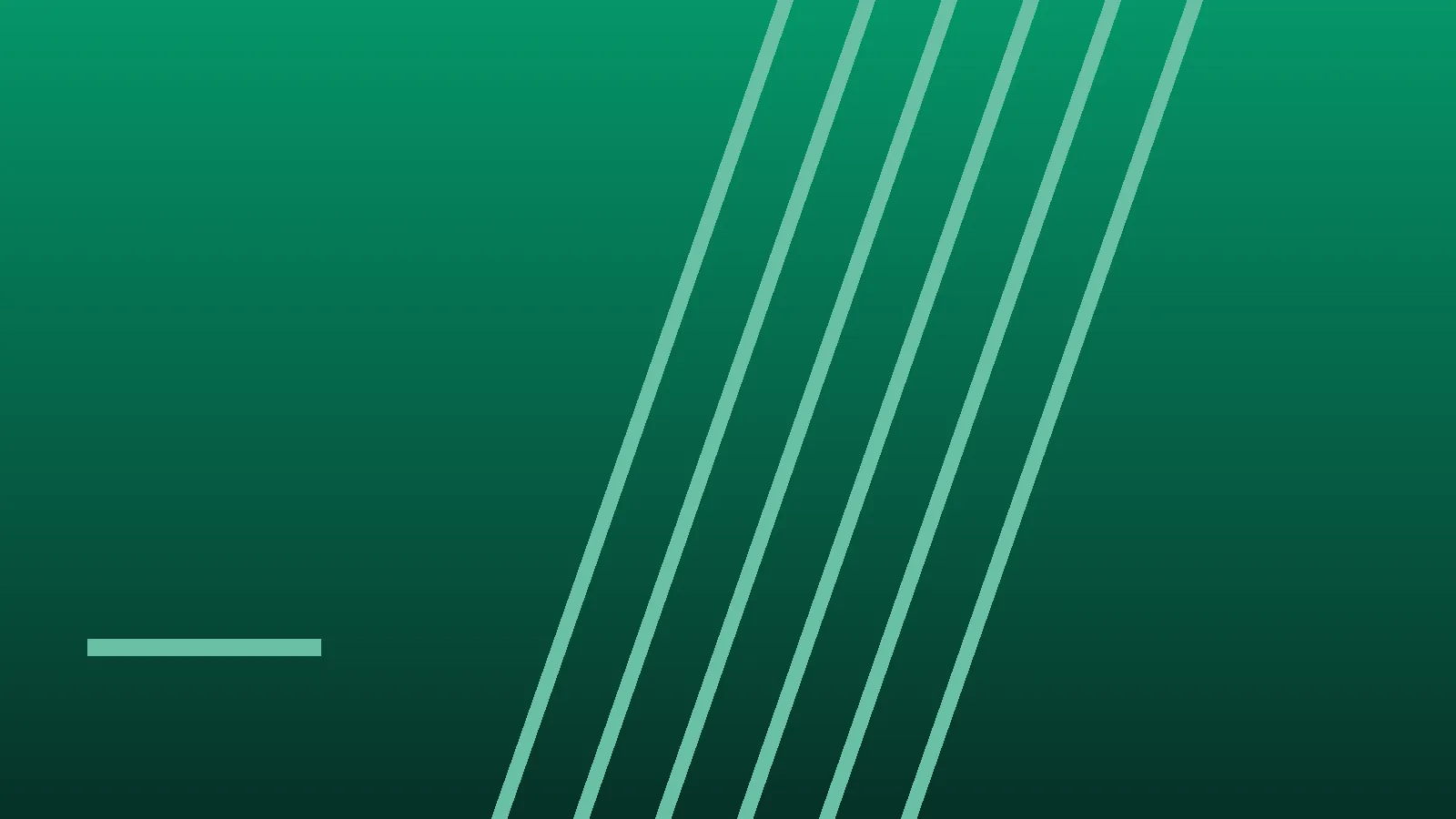 Ilustración abstracta en tonos verdes con líneas diagonales que representa los esports en la región
